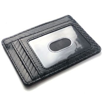 フラグメント ネイビー スキミング防止機能付き薄型カードケース