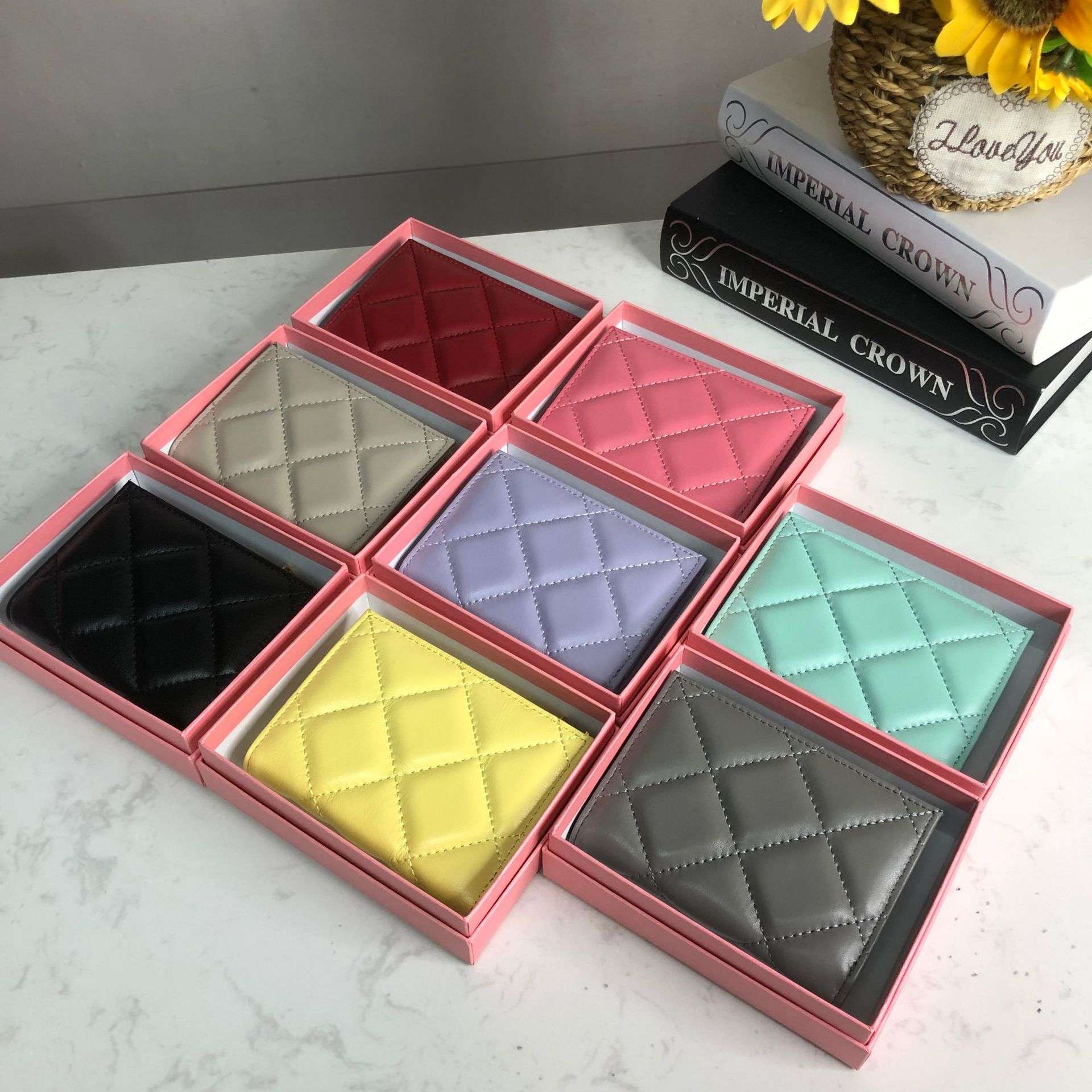 フラグメント ケース キルティング仕立て財布