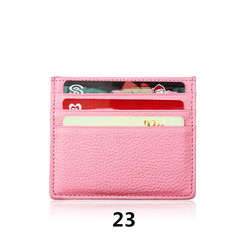 フラグメント ケース 極薄本革クレジットカードケース スキミング防止機能付き