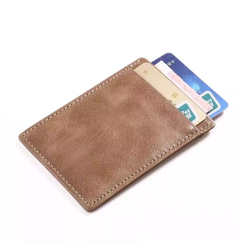 フラグメントケース 薄型本革ミニマル財布