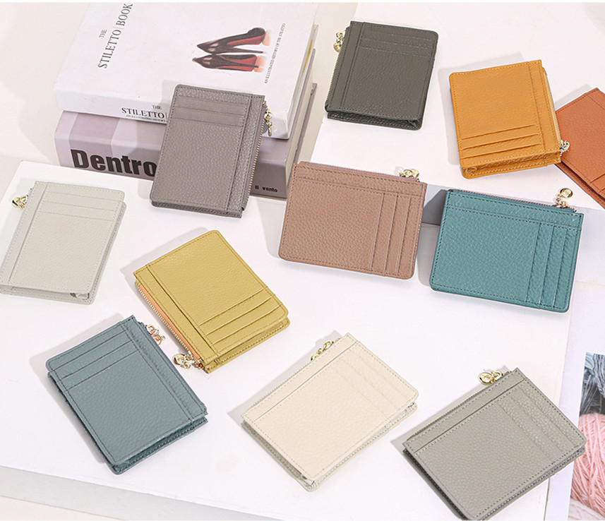 フラグメント ケース 本革クレジットカードケース マチ付き小銭入れ薄型財布