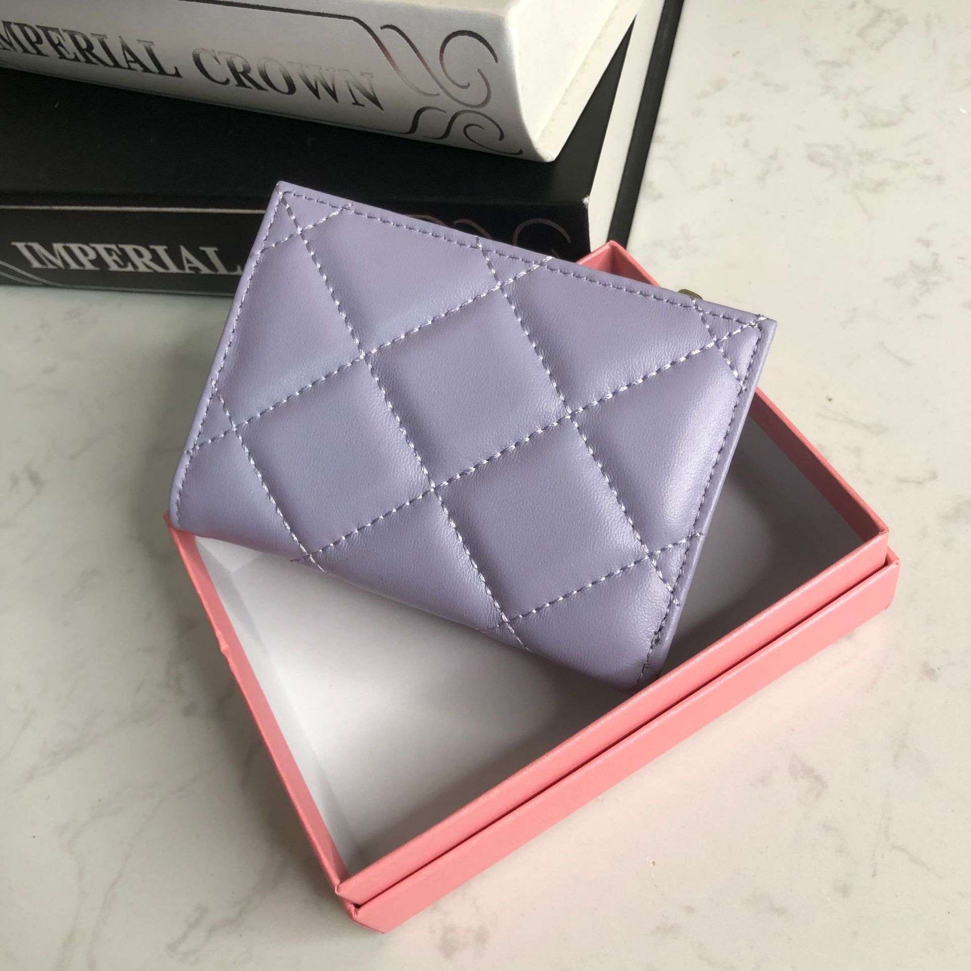 フラグメント ケース キルティング仕立て財布