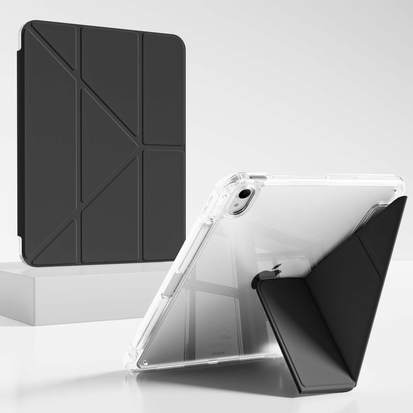 カードケース  折り紙スタイル 多機能カバー iPad第10世代ケース