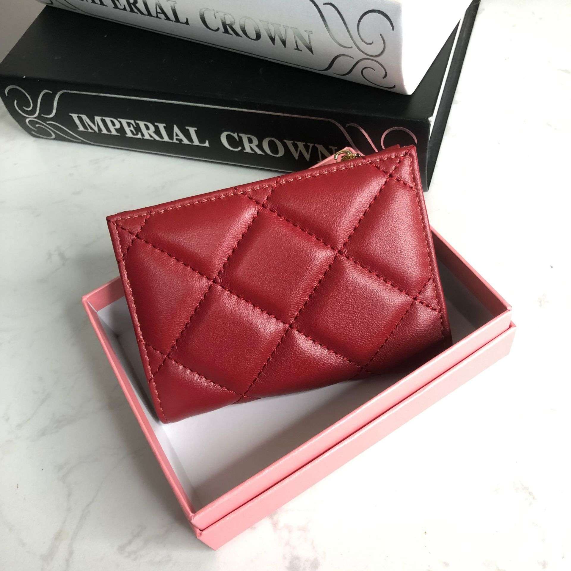 フラグメント ケース キルティング仕立て財布