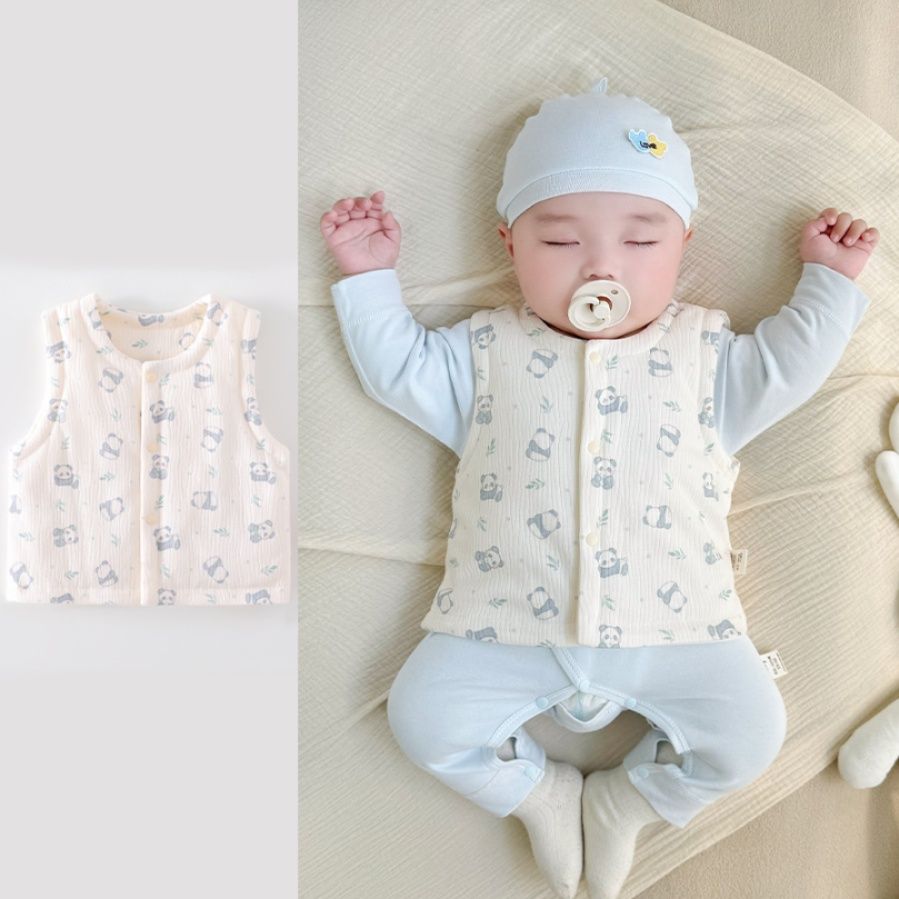 スリーパー 赤ちゃん用可愛い柄スリーパーベスト