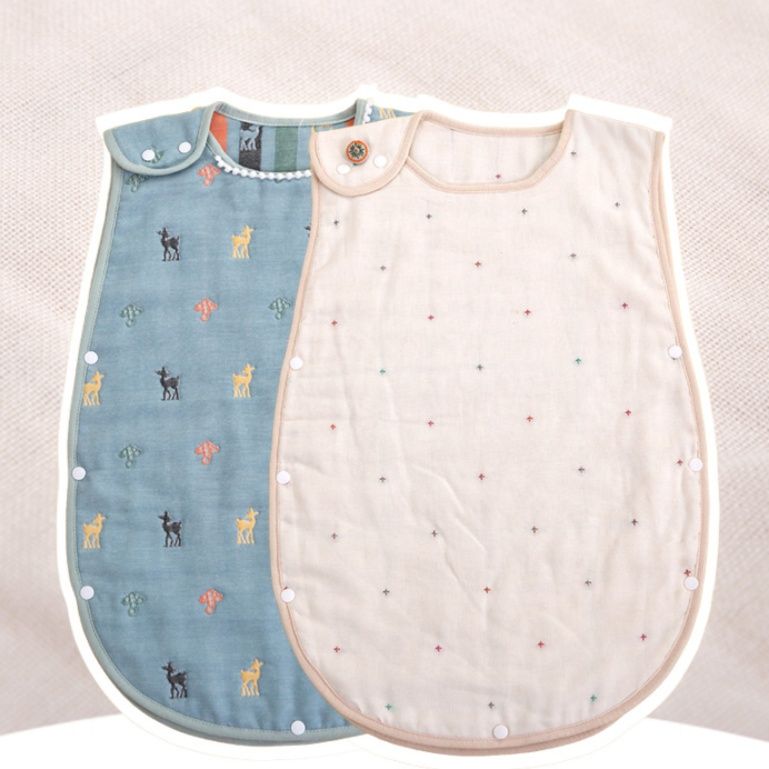 スリーパー 六層ガーゼノースリーブ袋型寝袋