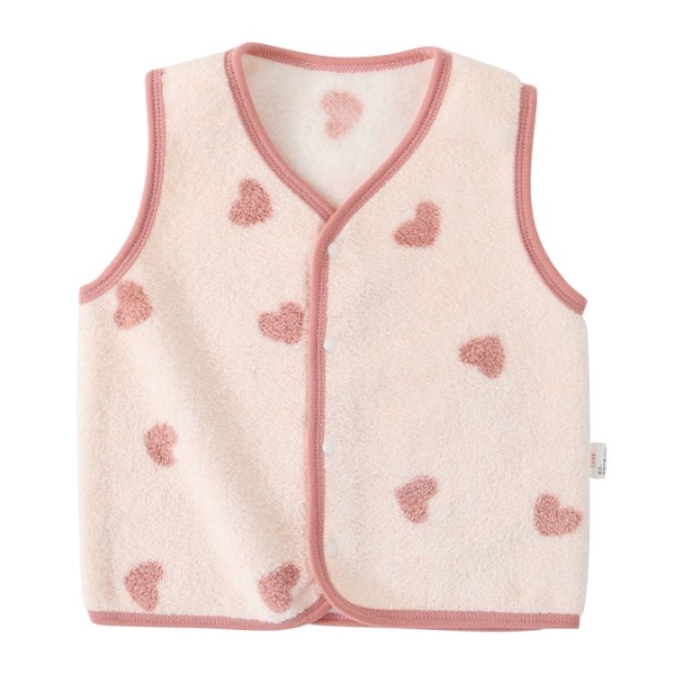 スリーパー 総柄もこもこベスト