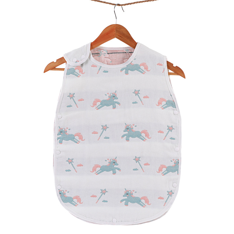 スリーパー 夢見る薄手ノースリーブスリーパー