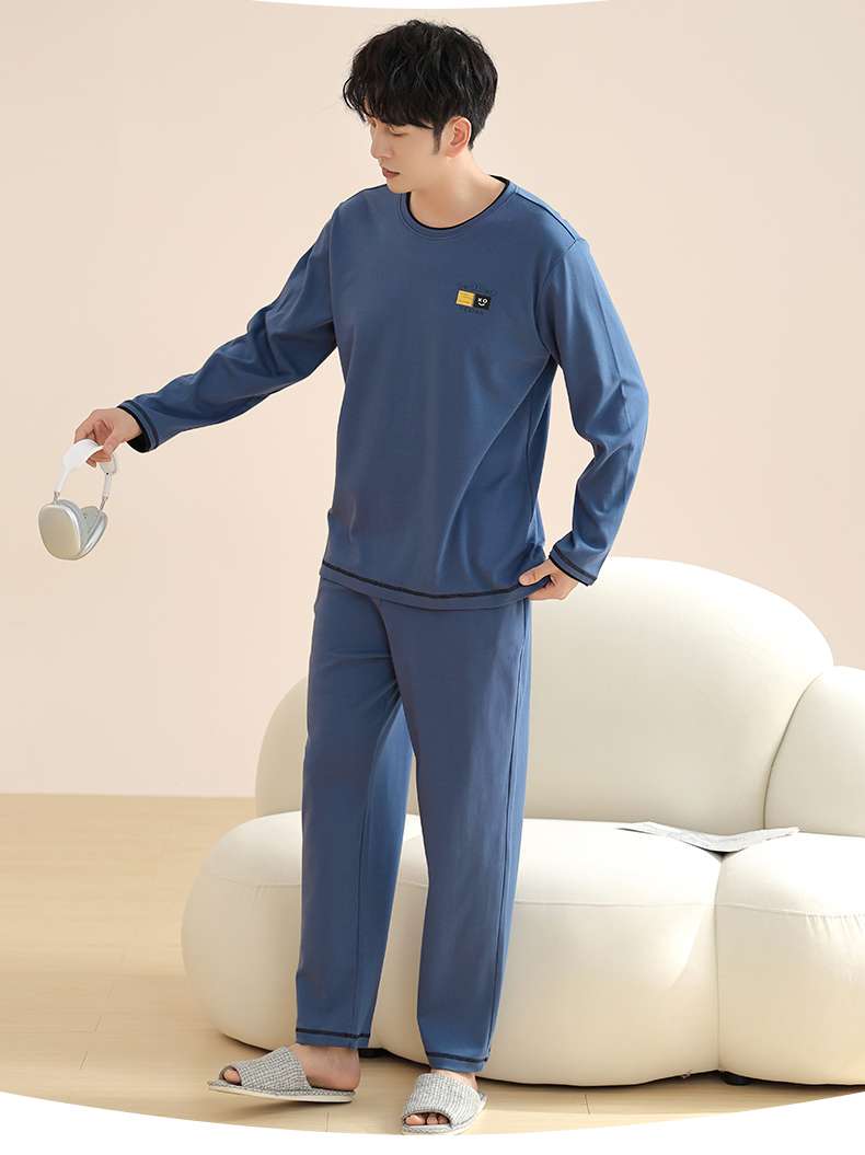 メンズパジャマ 紳士のくつろぎ室内着セット