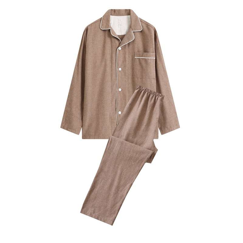 メンズパジャマ やわらか格子柄パジャマ