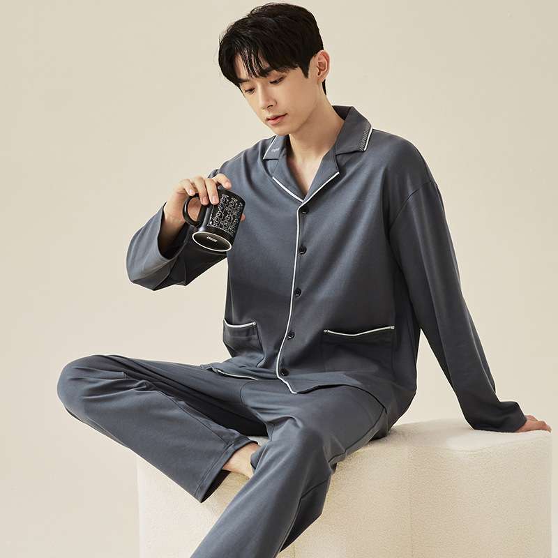 メンズパジャマ 洗練上質シルエットパジャマ