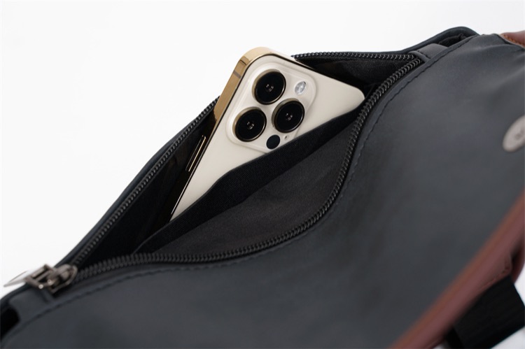 メンズ 合成皮革 ショルダー ミニバッグ 小物入れ