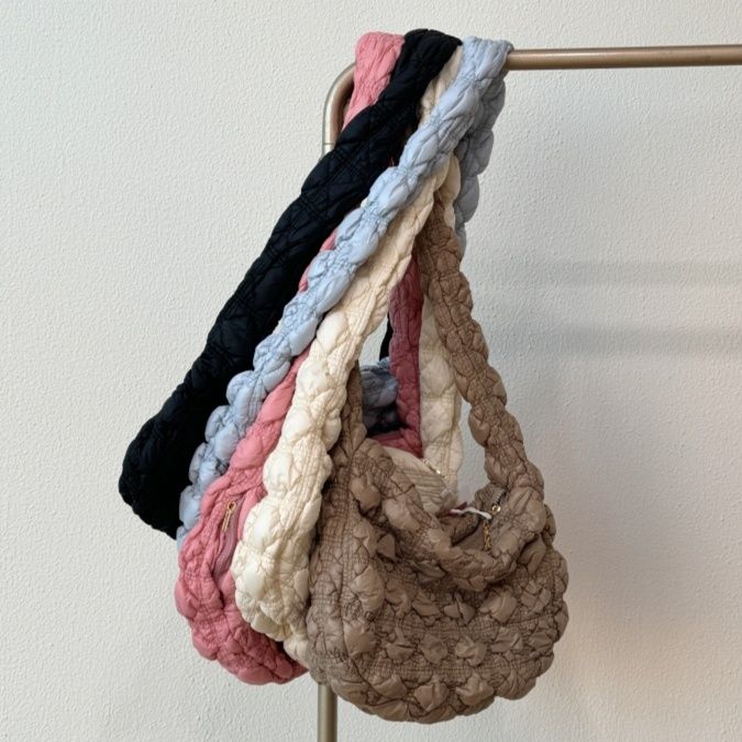 ショルダー バッグ ミニ ふんわりキルティングミニバッグ