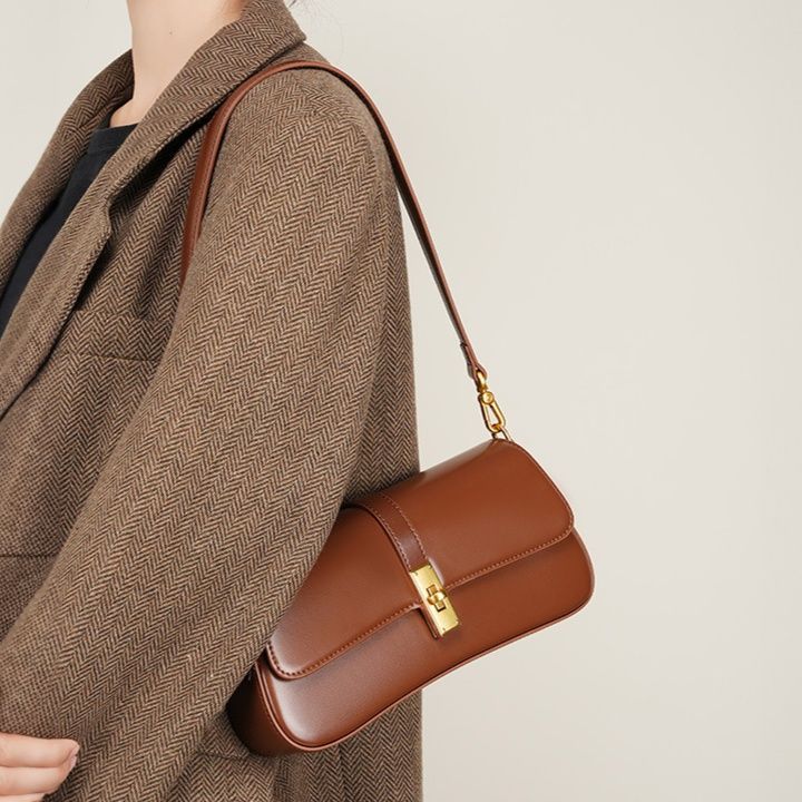 ショルダー バッグ ミニ 上品な金具付きレディースミニショルダーバッグ