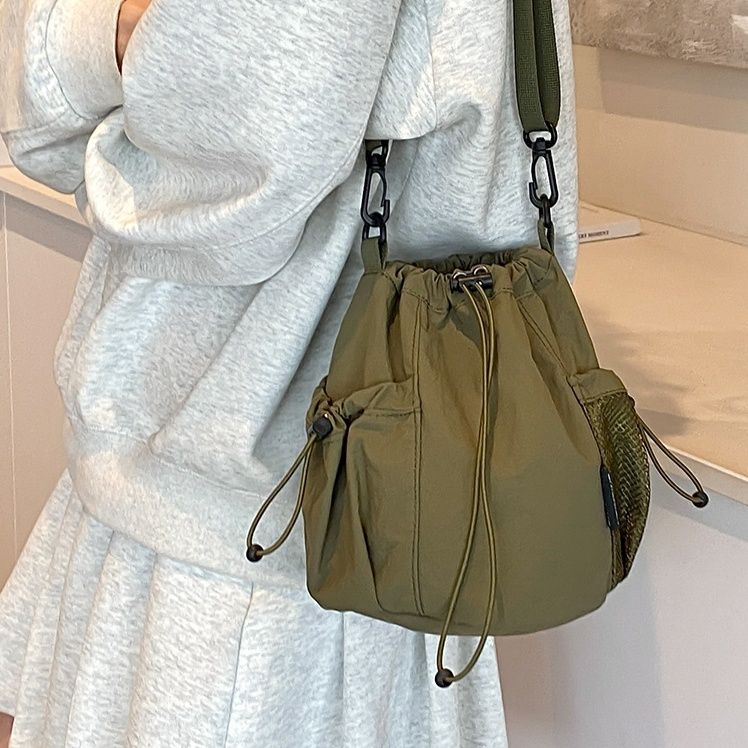 ショルダー バッグ ミニ 巾着型ミニショルダーバッグ
