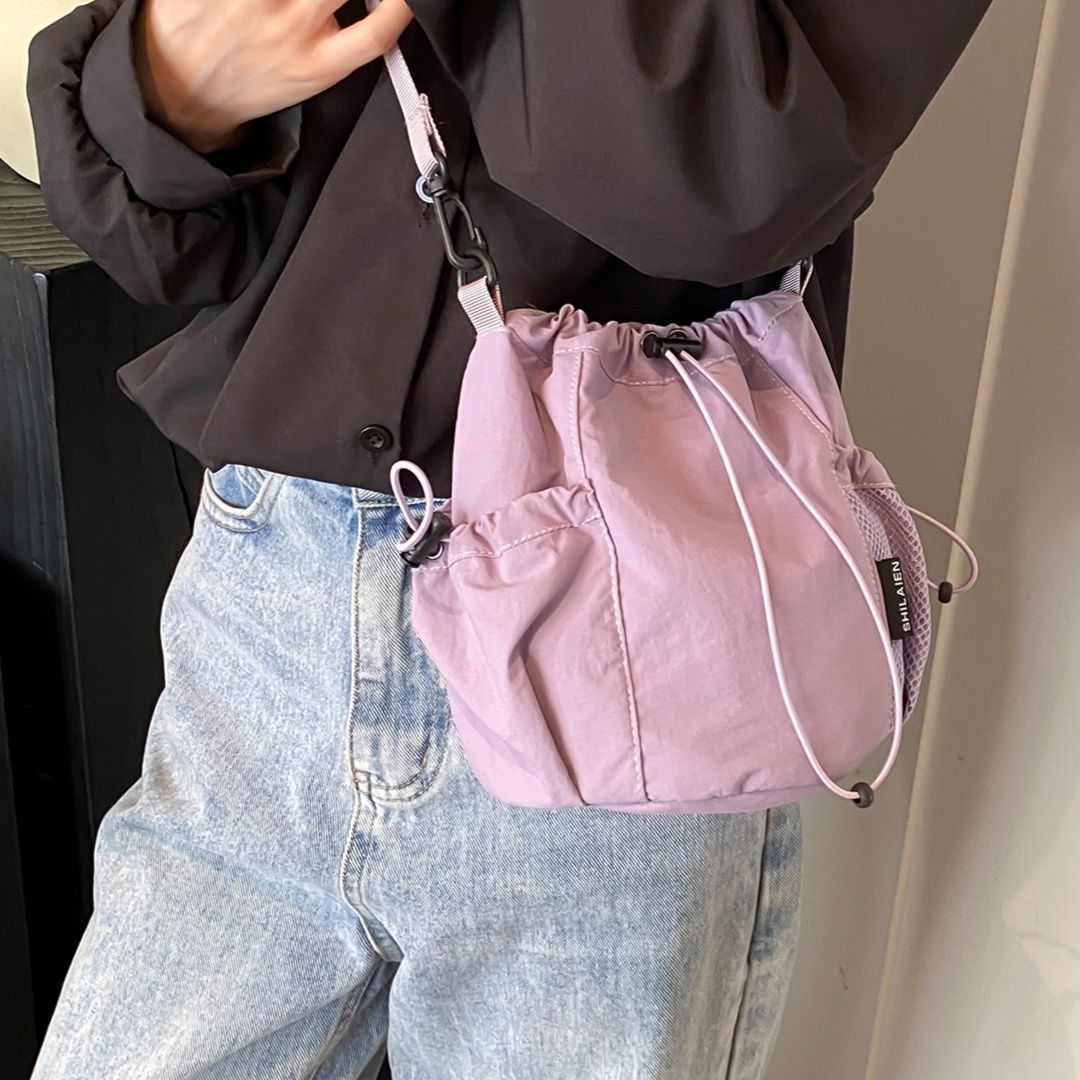 ショルダー バッグ ミニ 巾着型ミニショルダーバッグ