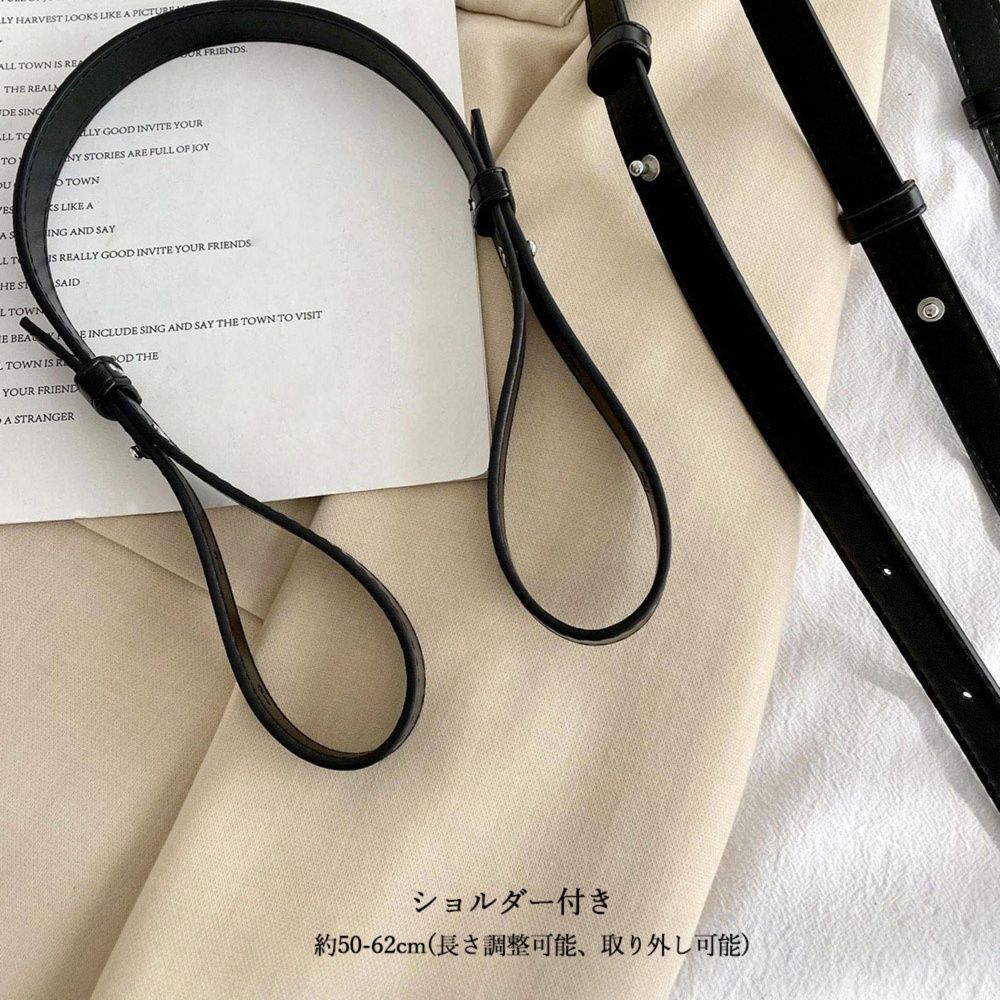 ショルダー バッグ ミニ 軽量ニット素材 コンビニ袋型バッグ