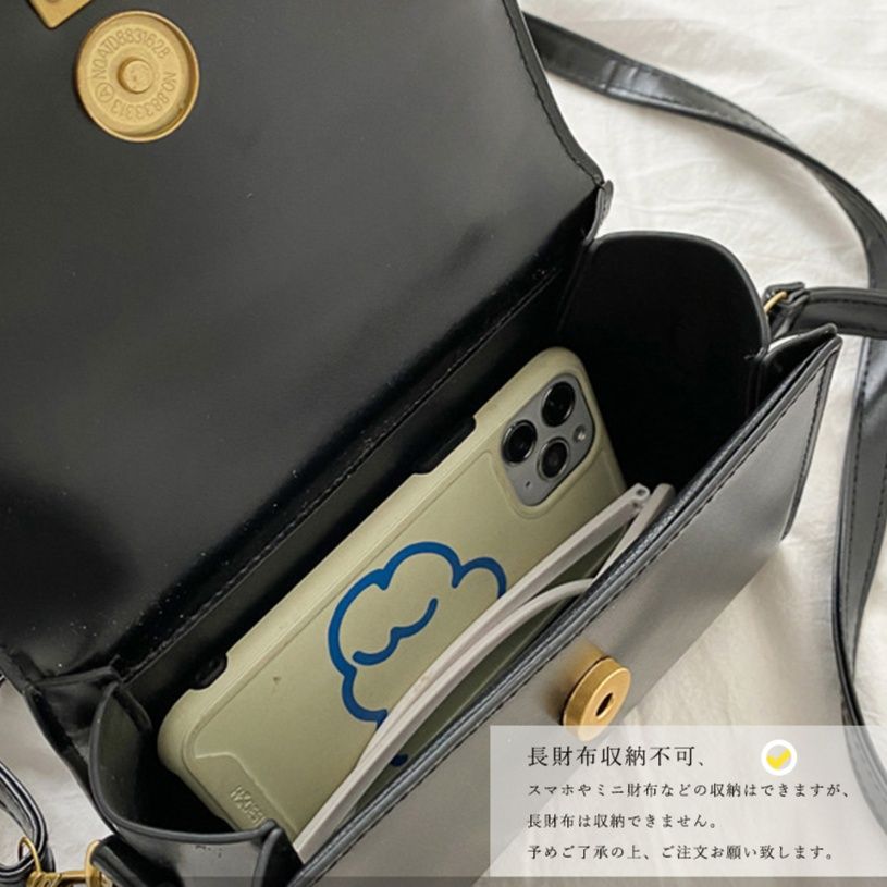 ショルダー バッグ ミニ レトロ調 2way仕様