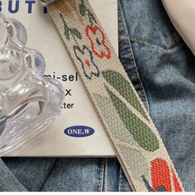 ミニ ショルダーバッグ 多機能ポケット付き斜め掛けボディバッグ