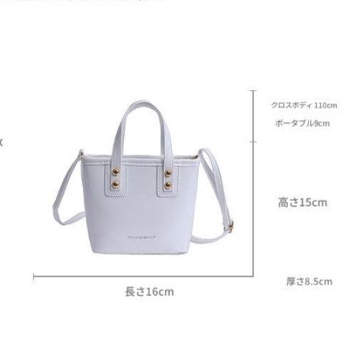 ミニ ショルダーバッグレディース  二通り 光沢合皮 韓国風 上品 鞄