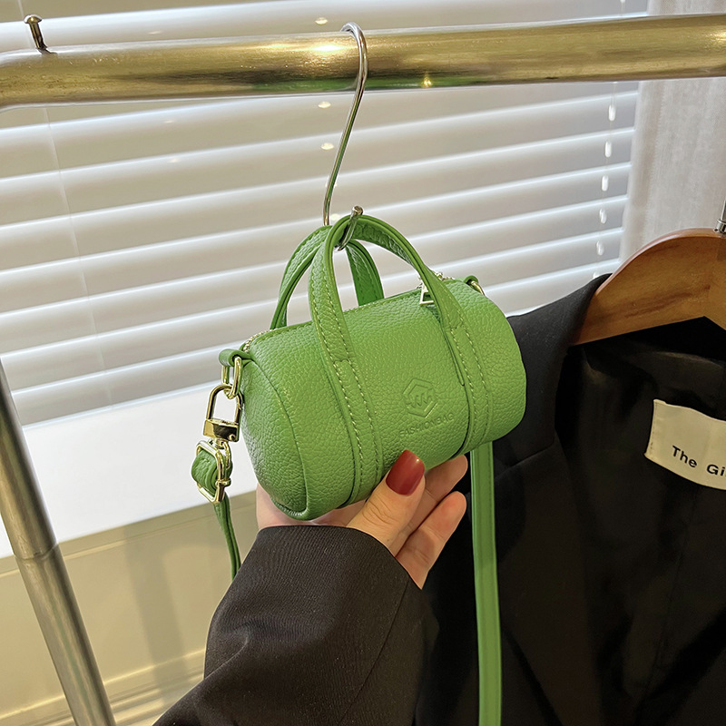 ミニ ショルダーバッグ レディース  合成皮革 全6色展開