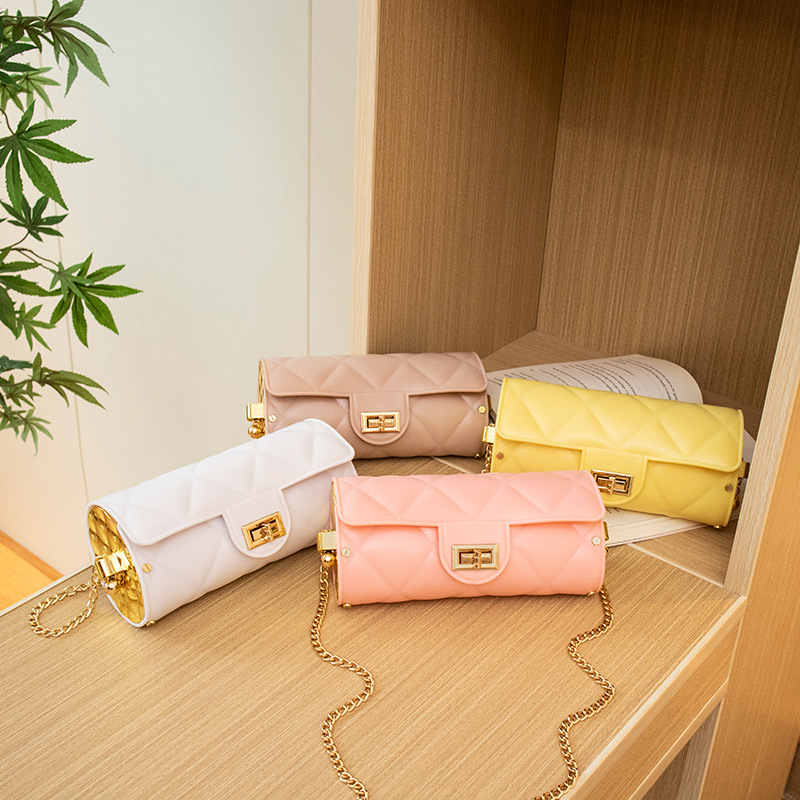 キルティング ミニ ショルダーバッグ 多機能 小銭入れ 化粧ポーチ