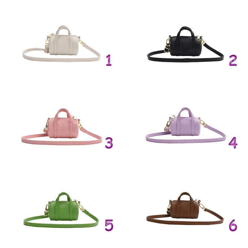 ミニ ショルダーバッグ レディース  合成皮革 全6色展開