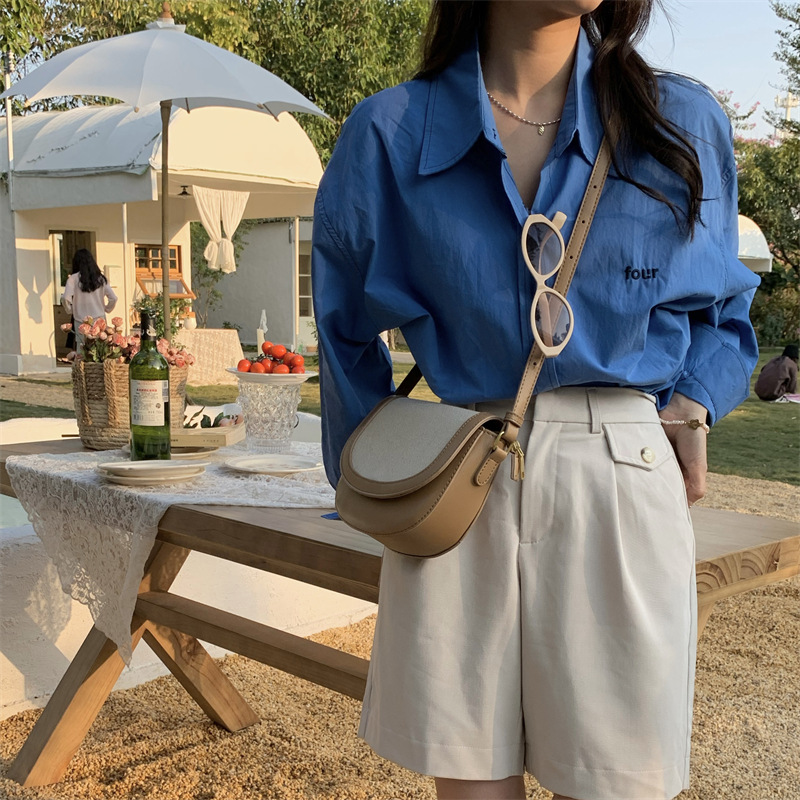 ミニ ショルダーバッグ レディース 軽量 合皮調 肩掛け きれいめ