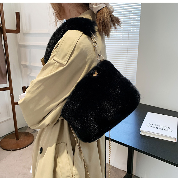 ミニ ショルダーバッグ ふわふわファー ミニショルダーバッグ レディース 韓国風