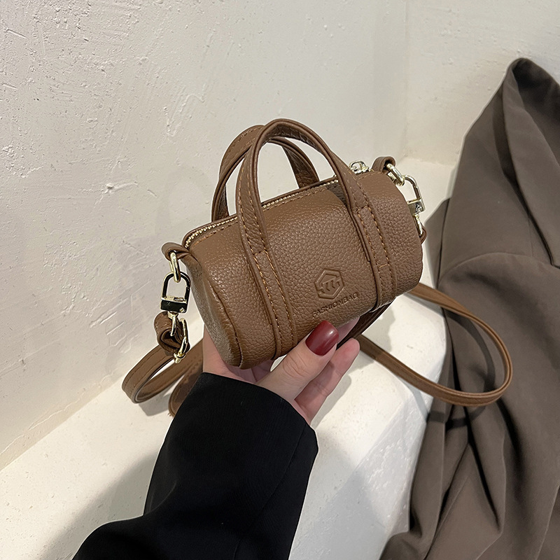 ミニ ショルダーバッグ レディース  合成皮革 全6色展開