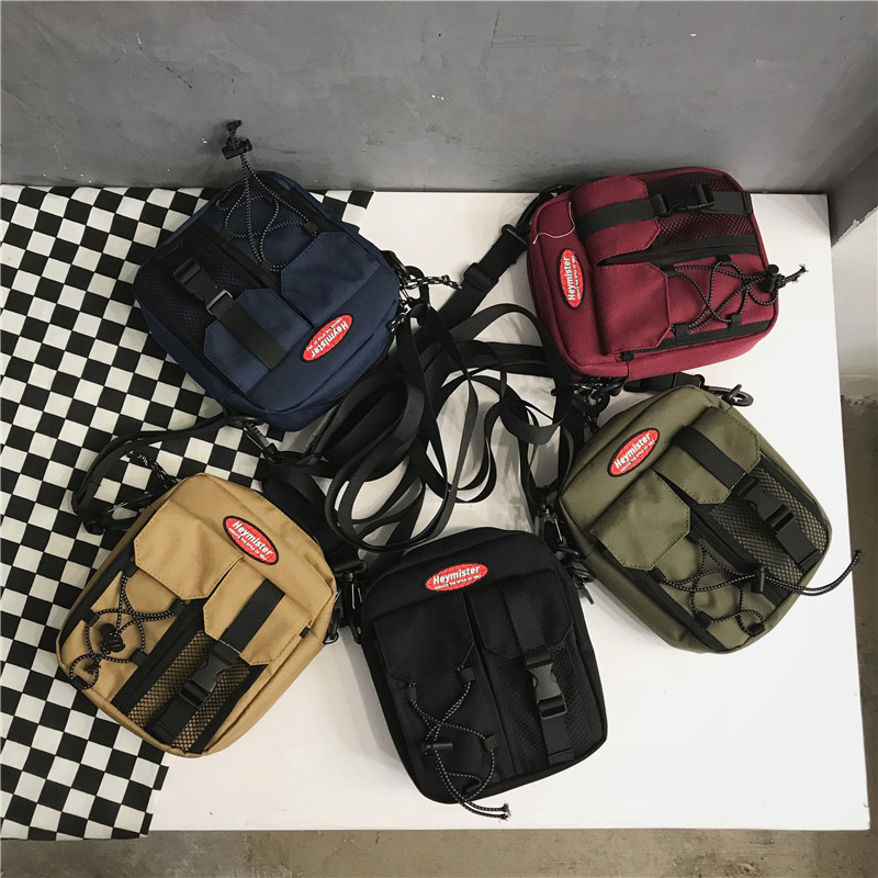  メンズ ショルダーバッグ ミニサイズ 多機能収納 全5色
