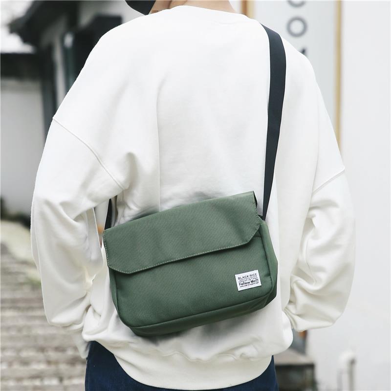 メンズショルダー バッグ ミニ シンプル フラップ メッセンジャー