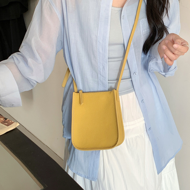 ミニショルダーバッグ シンプル スクエア ミニショルダー