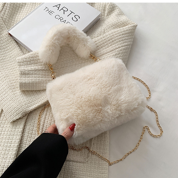 ミニ ショルダーバッグ ふわふわファー ミニショルダーバッグ レディース 韓国風