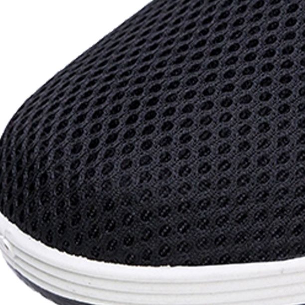 メンズ スリッポン 通気性抜群 メッシュメンズスリッポンシューズ