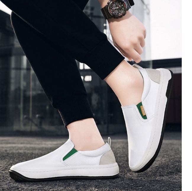 メンズ スリッポン カジュアル軽量キャンバス地スリッポンシューズ