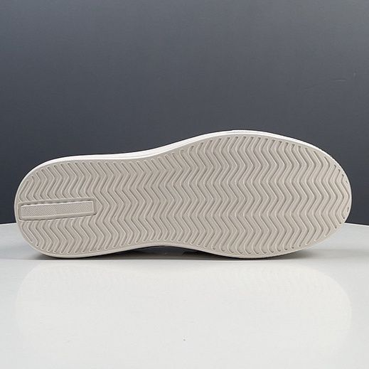 メンズ スリッポン 厚底キャンバス地ベルクロストラップ式スリッポン