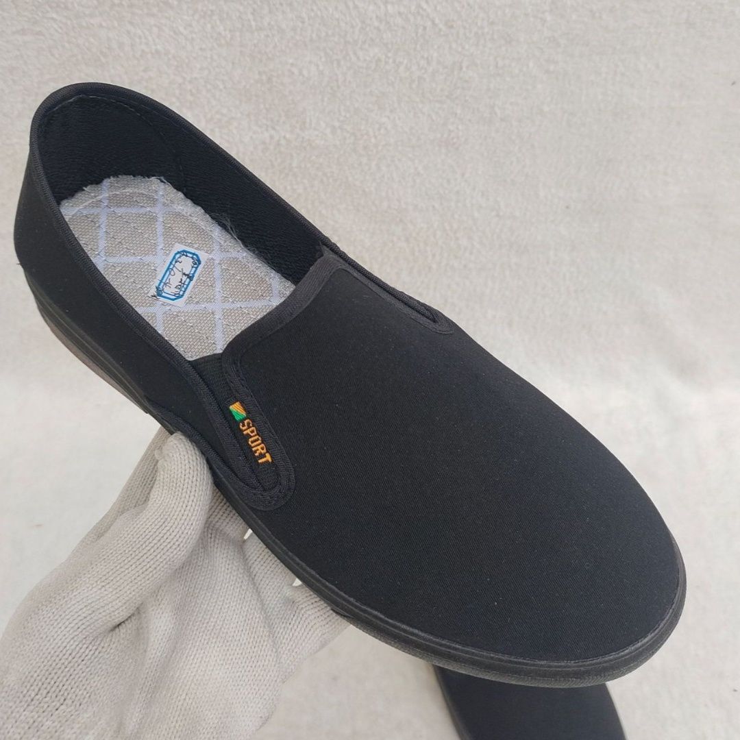 メンズ スリッポン シンプル定番キャンバス地脱ぎ履き楽ちんスリッポン