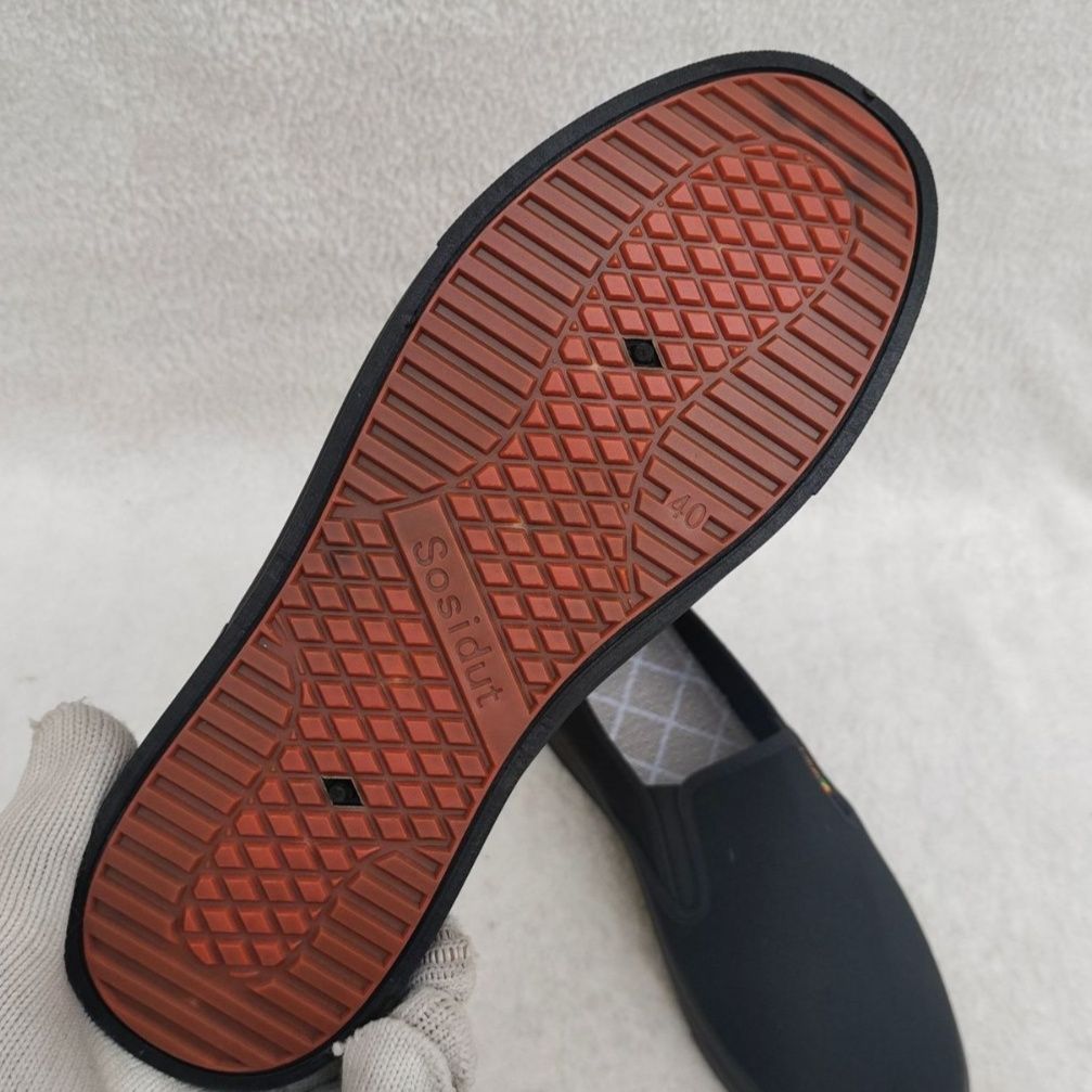 メンズ スリッポン シンプル定番キャンバス地脱ぎ履き楽ちんスリッポン