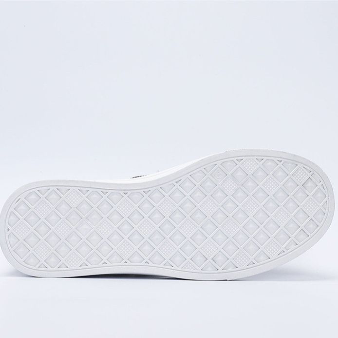 メンズ スリッポン ヴィンテージ風ダメージ加工キャンバススリッポン