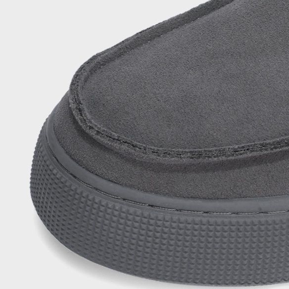 メンズ スリッポン 厚底ローファー風メンズスリッポン