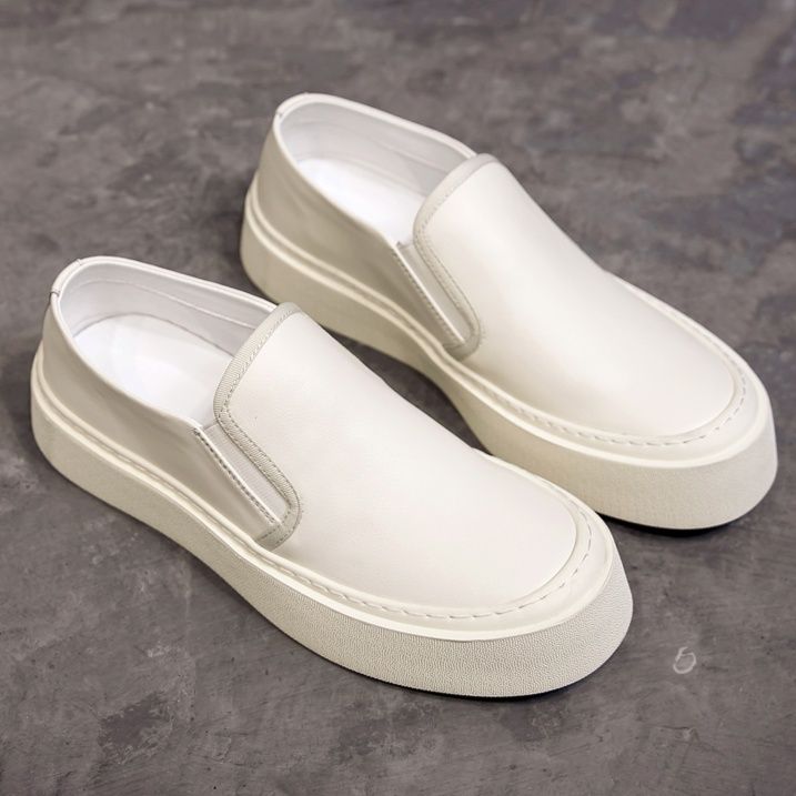 メンズ スリッポン 軽やか歩行快適キャンバス地無地スリッポン