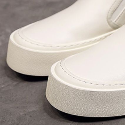 メンズ スリッポン 軽やか歩行快適キャンバス地無地スリッポン