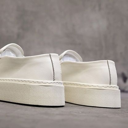 メンズ スリッポン 軽やか歩行快適キャンバス地無地スリッポン