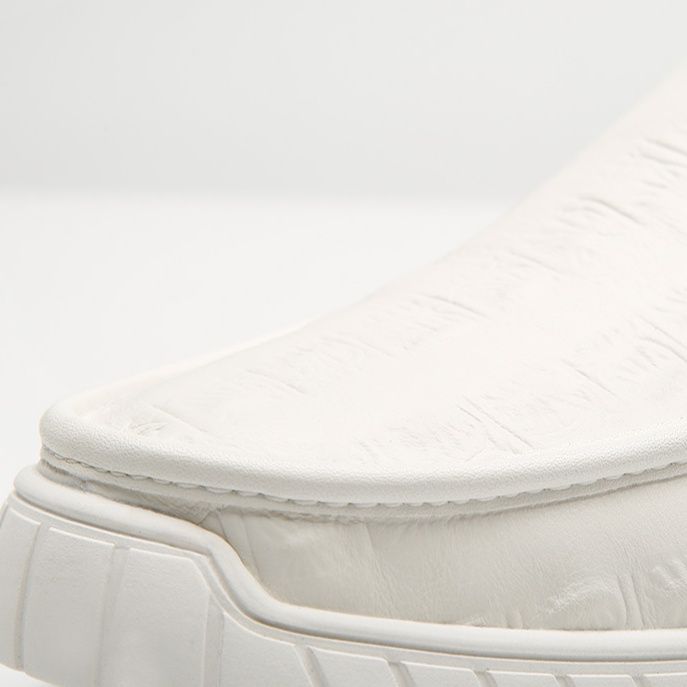 メンズ スリッポン 上質本革製軽量スポーツスリッポン