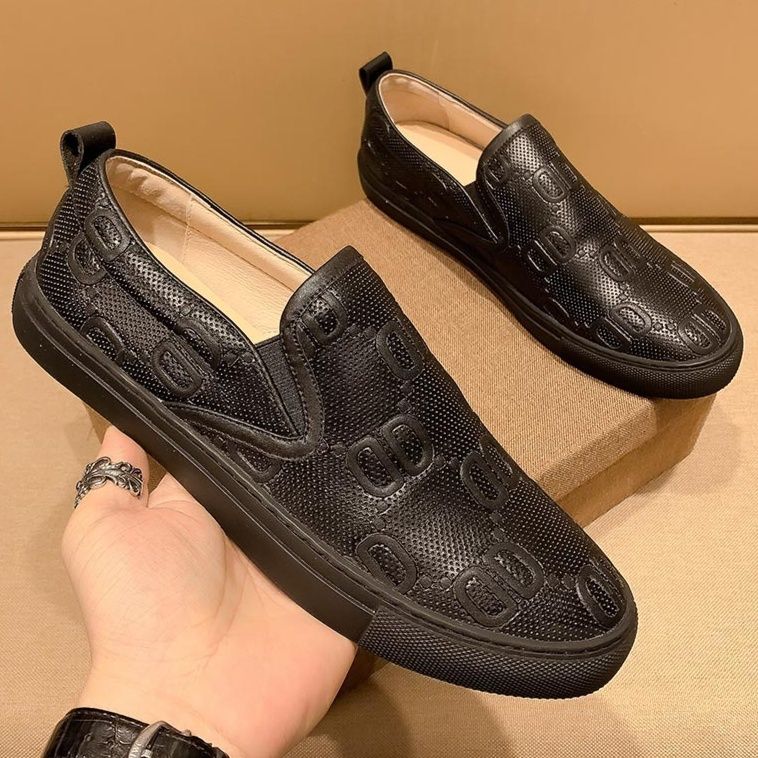 メンズ スリッポン 軽量快適履きやすいキャンバス地スリッポン