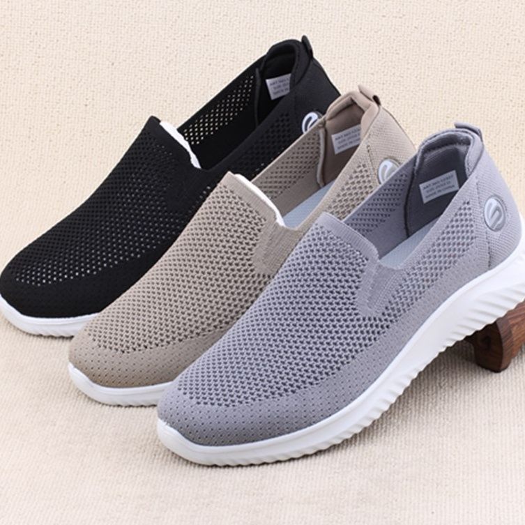 メンズ スリッポン 軽量通気性抜群メッシュ素材スリッポンシューズ