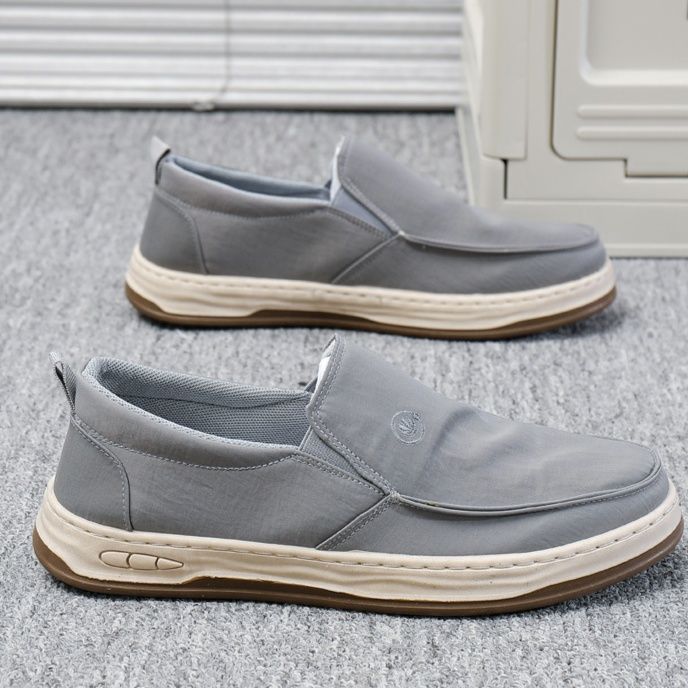 メンズ スリッポン 軽量快適キャンバスカジュアルスリッポン