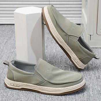 メンズ スリッポン 軽量快適キャンバスカジュアルスリッポン