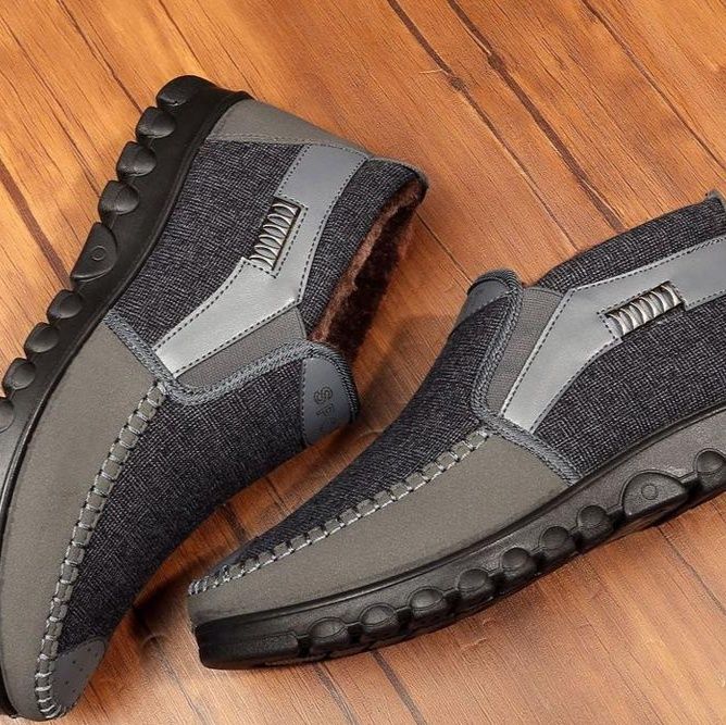 メンズ スリッポン 履き心地抜群の軽量スエード調スリッポン